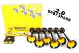 Sygnały pneumatyczne Basuri BABY SHARK 2.0 (19 melodii) 12/24V