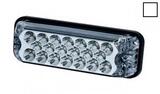 Lampa ostrzegawcza (stroboskop białe światło LED) 12/24V, IP67