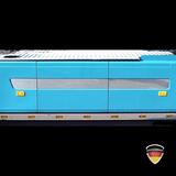 Listwy ozdobne ze stali nierdzewnej na osłonę boczną; Volvo FH II >03.2002