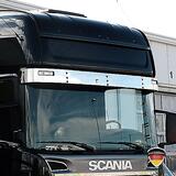 Listwy ozdobne ze stali nierdzewnej do osłony przeciwsłonecznej Scania seria 4 i R Topline