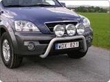 Osłona czołowa X-rack Kia Sorento 04-06; dla 3 lamp