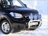 Osłona czołowa X-rack Kia Soul  09-; dla 3 lamp