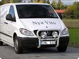 Osłona czołowa X-rack Mercedes Vito 04-; dla 2 lamp