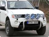 Osłona czołowa X-rack Mitsubishi L200 06-; dla 3 lamp