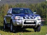 Osłona czołowa X-rack X-rack Nissan King Cab 02-05; dla 3 lamp art.nr X900050