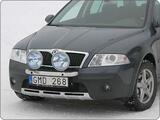 Rama przednia Q-light Skoda Scout 08-; dla 2 lamp  art.nr Q900098
