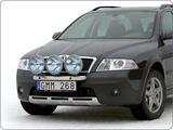 Rama przednia Q-light Skoda Scout 08-; dla 3 lamp  art.nr Q900097