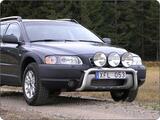 Osłona czołowa X-rack Volvo XC70 05-07; dla 3 lamp art.nr X900085