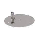 Płytka montażowa do świateł ostrzegawczych prosta fi 16,5 cm