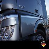 Listwy ozdobne na grill i drzwi MB ACTROS MP4 (szer.2300)