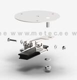 Zestaw montażowy światła ostrzegawczego do relingów Scania 2016- R/S/G