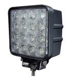 Lampa robocza LED 16x3W kwadratowa, światło rozproszone