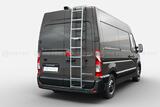 Drabina na tylne drzwi OPEL Movano 2010-2021 H2; RENAULT Master 2010-2019 H2, Master 2019- H2