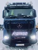 Podświetlany napis Mercedes ACTROS  ze stali nierdzewnej białe zimne światło