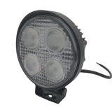 Lampa robocza LED okrągła (światło rozproszone) 4x5W, 9-32V, 2000 Lm