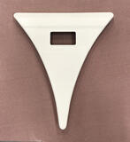 Osłona Y między nadkola 350x393mm, z wycięciem, SCANIA S/R 08/2016-