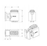 Wtyczka do świateł obrysowych osłony przeciwsłonecznej Scania NG 2016-