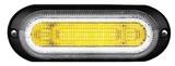 Lampa ostrzegawcza (stroboskop pomarańczowe światło LED) +  białe światło DRL