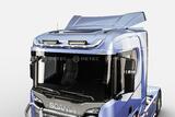 Orurowanie nad osłonę przeciwsłoneczną do SCANIA NG z wiązką elektryczną i uchwytami na 4 odbiorniki ze światłami obrysowymi LED