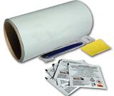 Zestaw naprawczy plandeki rolka 22x220 cm jasny szary (RAL 7038)