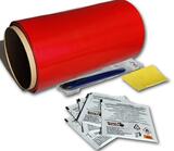 Zestaw naprawczy plandeki rolka 22x220 cm czerwony (RAL 3002)