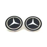 Podświetlane loga LED 24V Mercedes kolor światła białe zimne (para)