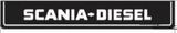 Osłona przeciwbłotna/fartuch (2400x380) biały napis SCANIA DIESEL