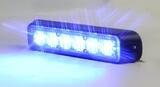 Lampa ostrzegawcza (stroboskop niebieskie światło LED) 12/24V,R65 IP67