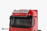 Rama dachowa Crossbar do Mercedes Actros MP4 MP5 GigaSpace z wiązką elektryczną, uchwytami na 6 odbiorników oraz światłami obrysowymi LED