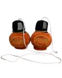 Pluszowa zawieszka Poppy 8 cm brązowa