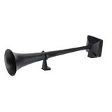 Sygnał pneumatyczny HADLEY (lakierowany na czarny mat, aluminium, okrągły, 22"/56 cm, bez pokrywy)