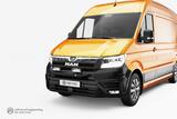 Wspornik lamp SMALLBAR MAN TGE / VW Crafter 17- czarny