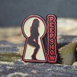 Przypinka Peepshow (metalowa)