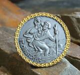 Przypinka Św. Krzysztof (metalowa)