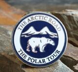 Przypinka Artic Road (metalowa)