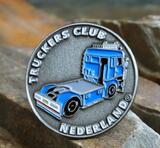 Przypinka Truckers Club Nederland (metalowa)