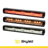 Tylna lampa zespolona SKYLED CALOR 12,4" (315mm) Pozycyjne tylne/STOP/Cofania/Kierunkowskaz R10/R148