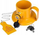 Zabezpieczenie sworznia królewskiego naczepy