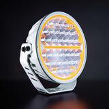 Reflektor dalekosiężny Siberia Night Rider White 9" STRANDS, światło pozycyjne białe/pomarańczowe