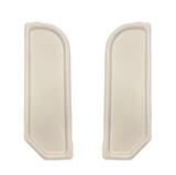 Zakończenia boczne białe neonu SKYLED Aero Slim (30cm wysokości, głębokość 8cm) - para