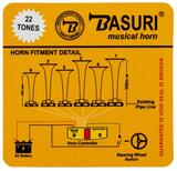 Sygnały pneumatyczne Basuri BABY SHARK 4.0 (22 melodie) 12/24V