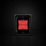 Lampa tylna prostokątna DARK KNIGHT IZE LED - światło przeciwmgielne