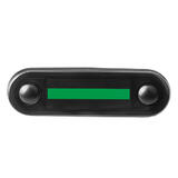 Światło obrysowe zielone LED (82x24.7mm, z przewodem 0.5m)