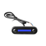 Światło obrysowe niebieskie LED (82x24.7mm, z przewodem 3m)