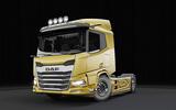 Rama dachowa TOP DAF XF, XD kabina dzienna, sypialna 2022-, anodowana, airflow