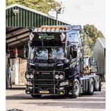 Osłona przeciwsłoneczna SCANIA S/R NG aluminium 34 cm wysokości na 2 lampy starego typu Fox Parts -  Low