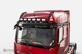 Rama dachowa spływająca z wiązką i zaciskami na 6 odbiorników z LED do MB Actros 2011 MP4 MP5 BIGSPACE -25; 25- (ProCab), czarna