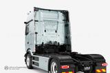 Ramy boczne zakabinowe S-Rail, MB Actros L (ProCab) 25-, BIG Space, 10 czerwonych obrysów LED
