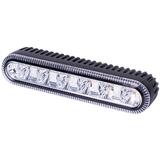 Lampa ostrzegawcza ECCO 30x142 mm (stroboskop pomarańczowe światło 6 LED) R10,R65, IP67