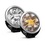 Reflektor dalekosiężny Wesem FERVOR 50 FULL LED FI220 12/24V + zaślepka chromowa obudowa (biała i pomarańczowa pozycja)